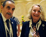 Guillermo Moreno y Beatriz Paglieri se reunieron con empresarios en Emiratos Árabes.